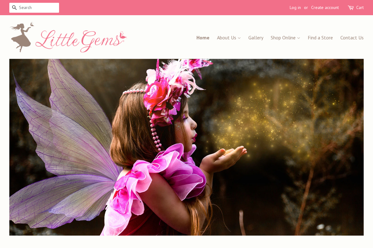 littlegems.com.au homepage screenshot
