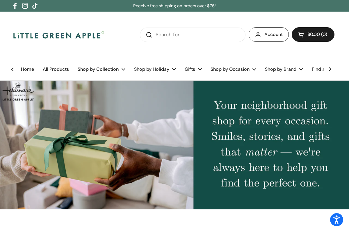 Little Green Apple homepage screenshot