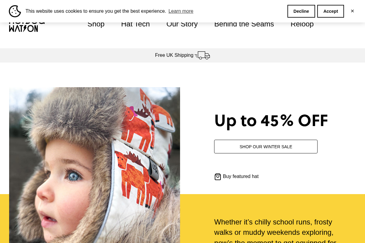 littlehotdogwatson.com homepage screenshot