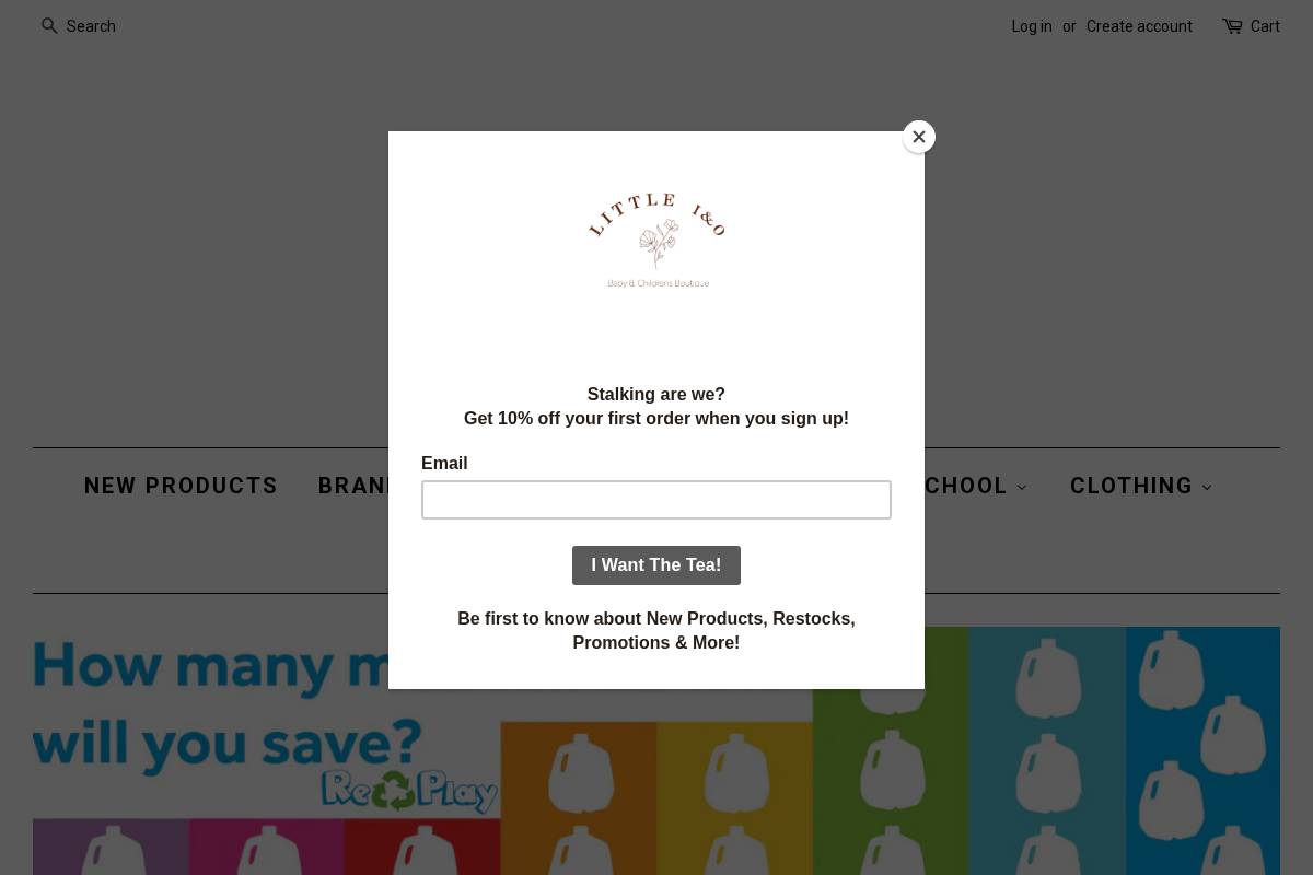littleiando.com.au homepage screenshot