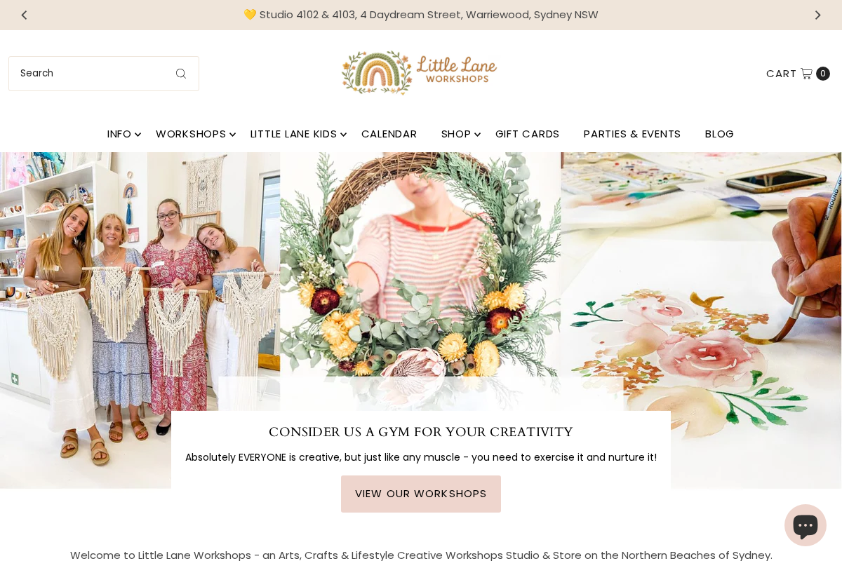 Little Lane homepage screenshot