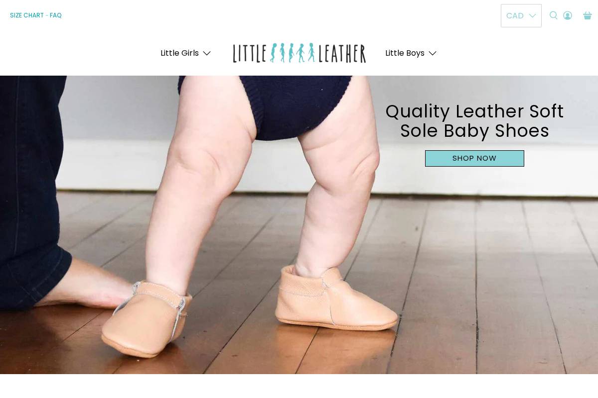 littleleather.com.au homepage screenshot