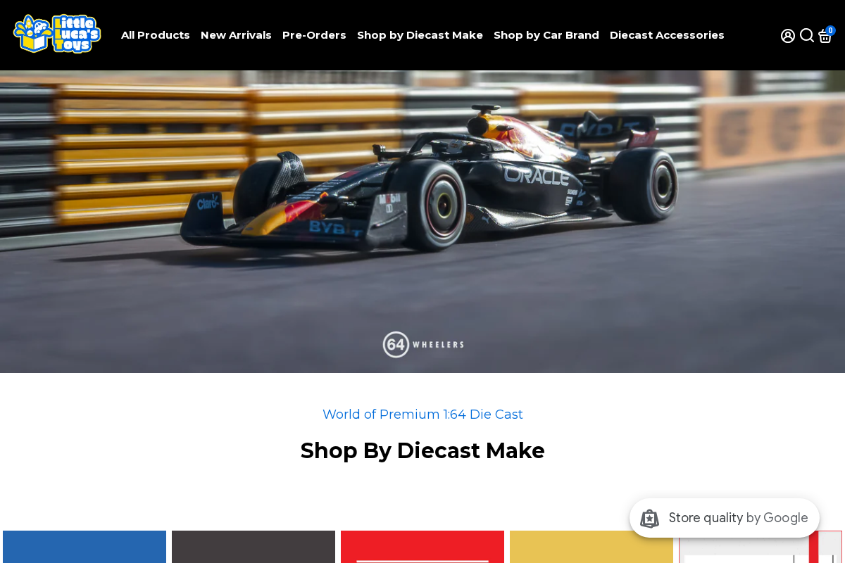 Littlelucastoys homepage screenshot