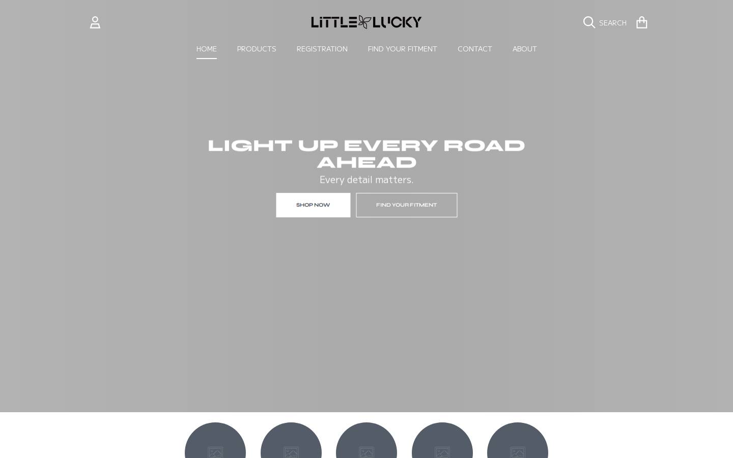 littlelucky.com homepage screenshot