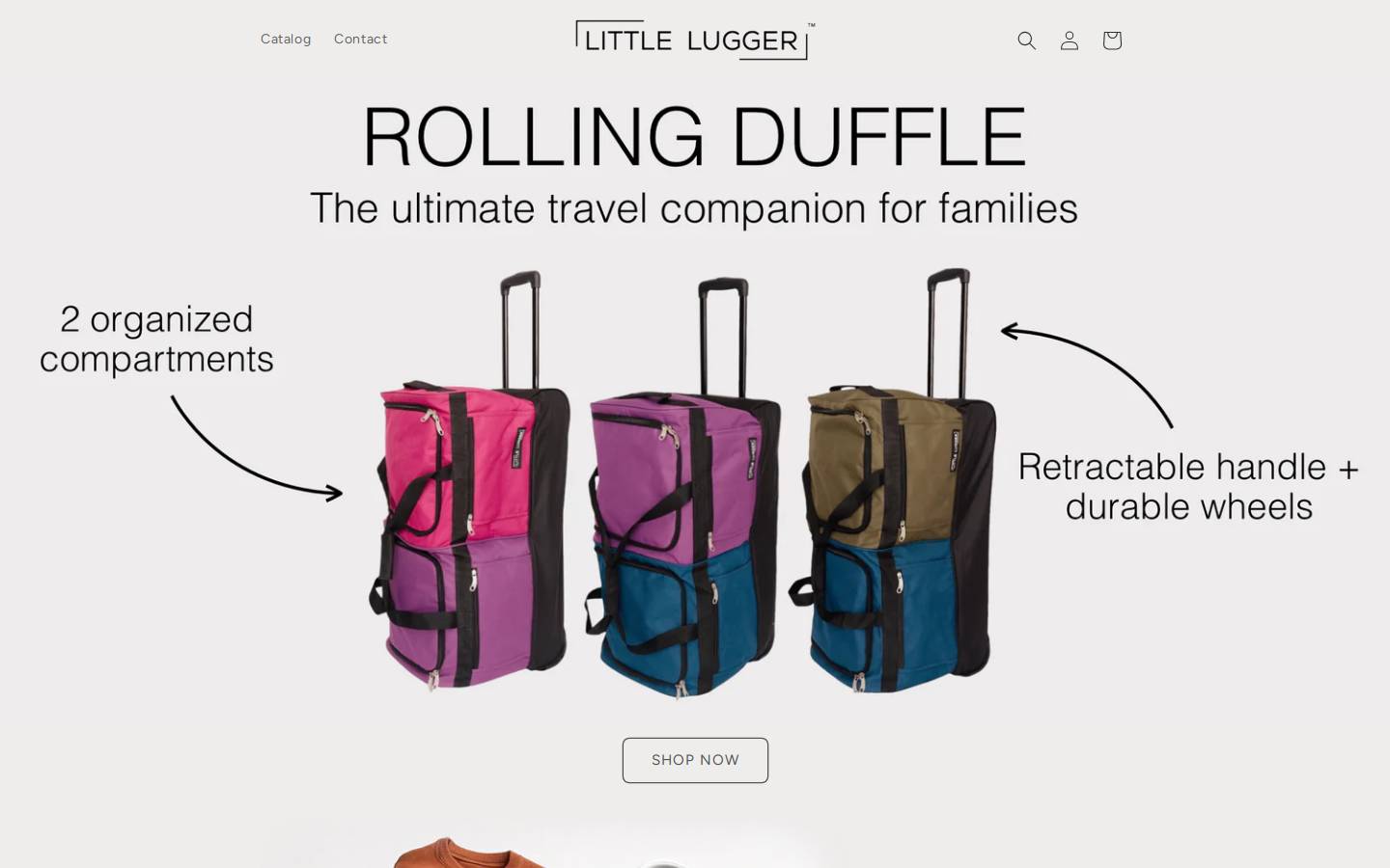 littlelugger.com homepage screenshot