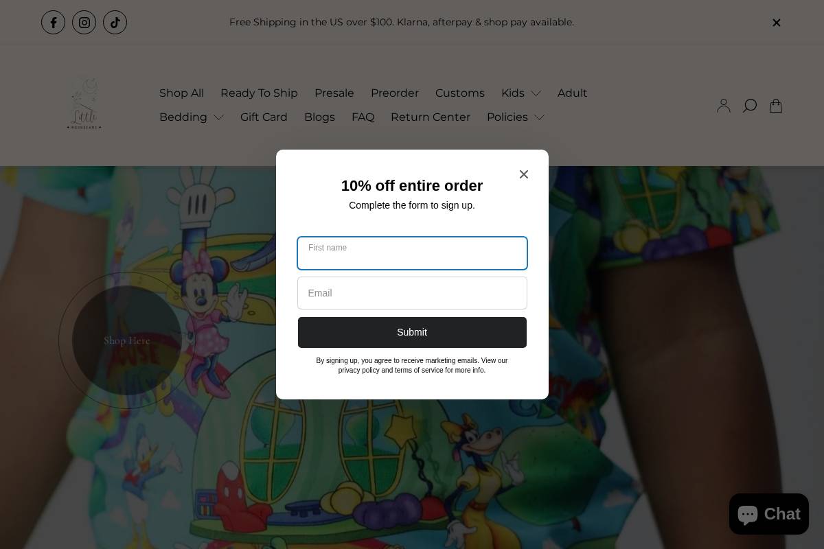 littlemoonbeamss.com homepage screenshot