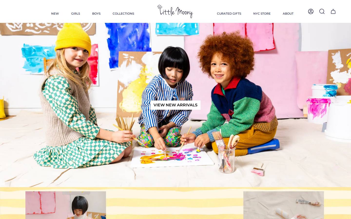 littlemoony.com homepage screenshot