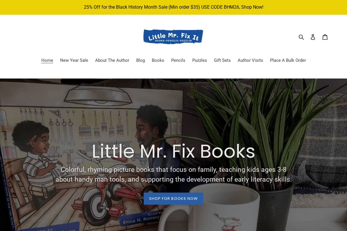 littlemrfixit.com homepage screenshot