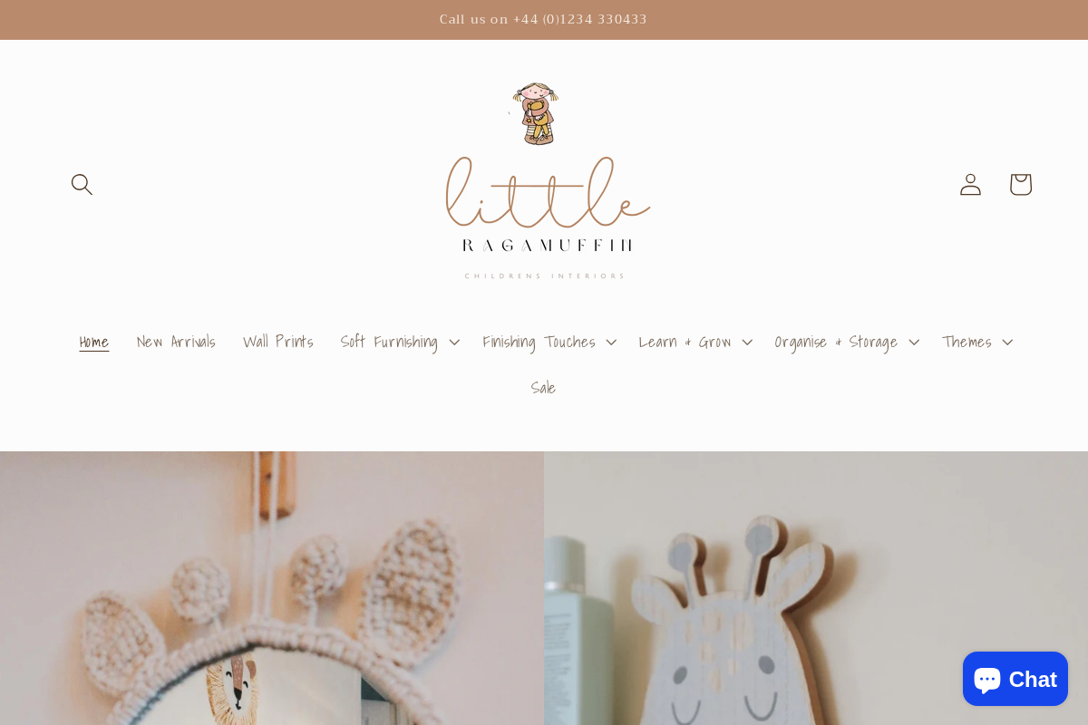 littleragamuffin.co.uk homepage screenshot
