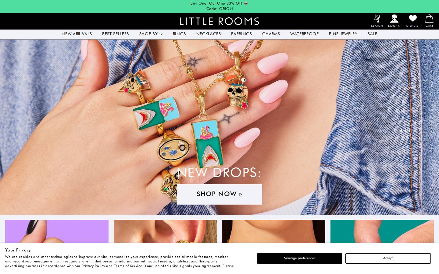 littlerooms.com homepage screenshot