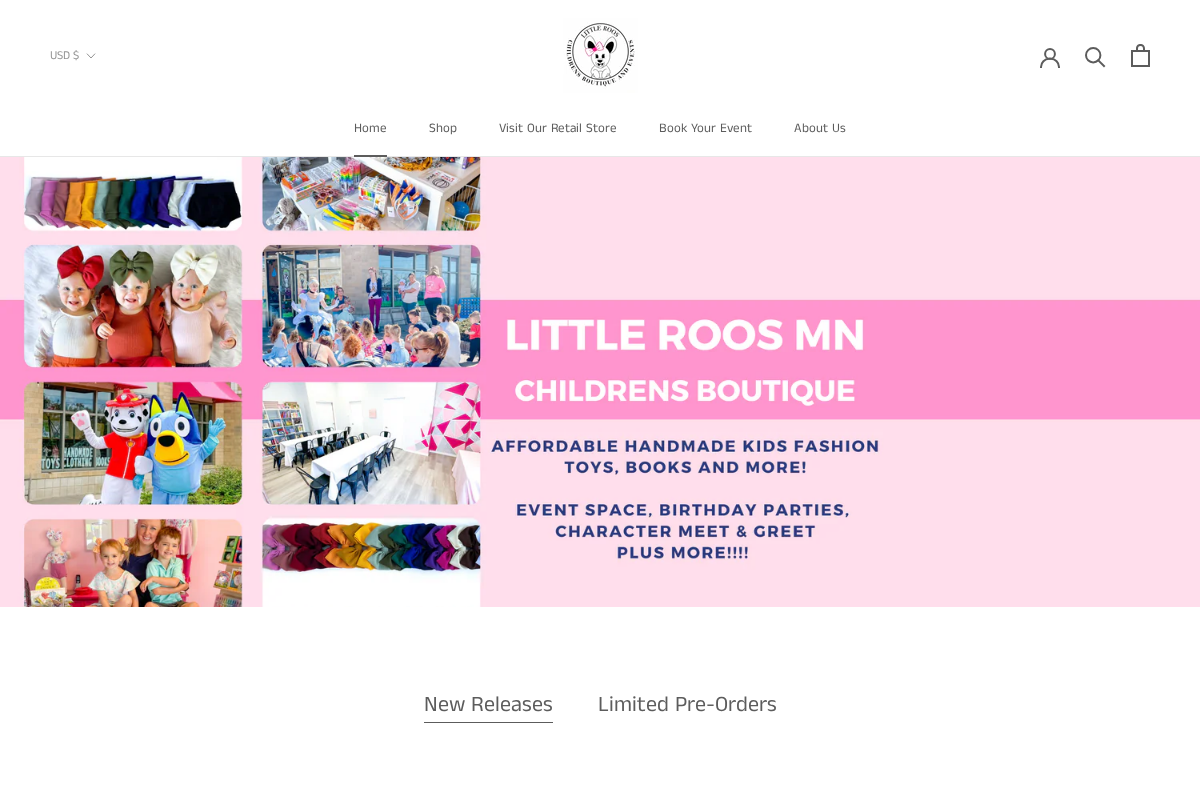 Little Roo's MN, LLC homepage screenshot