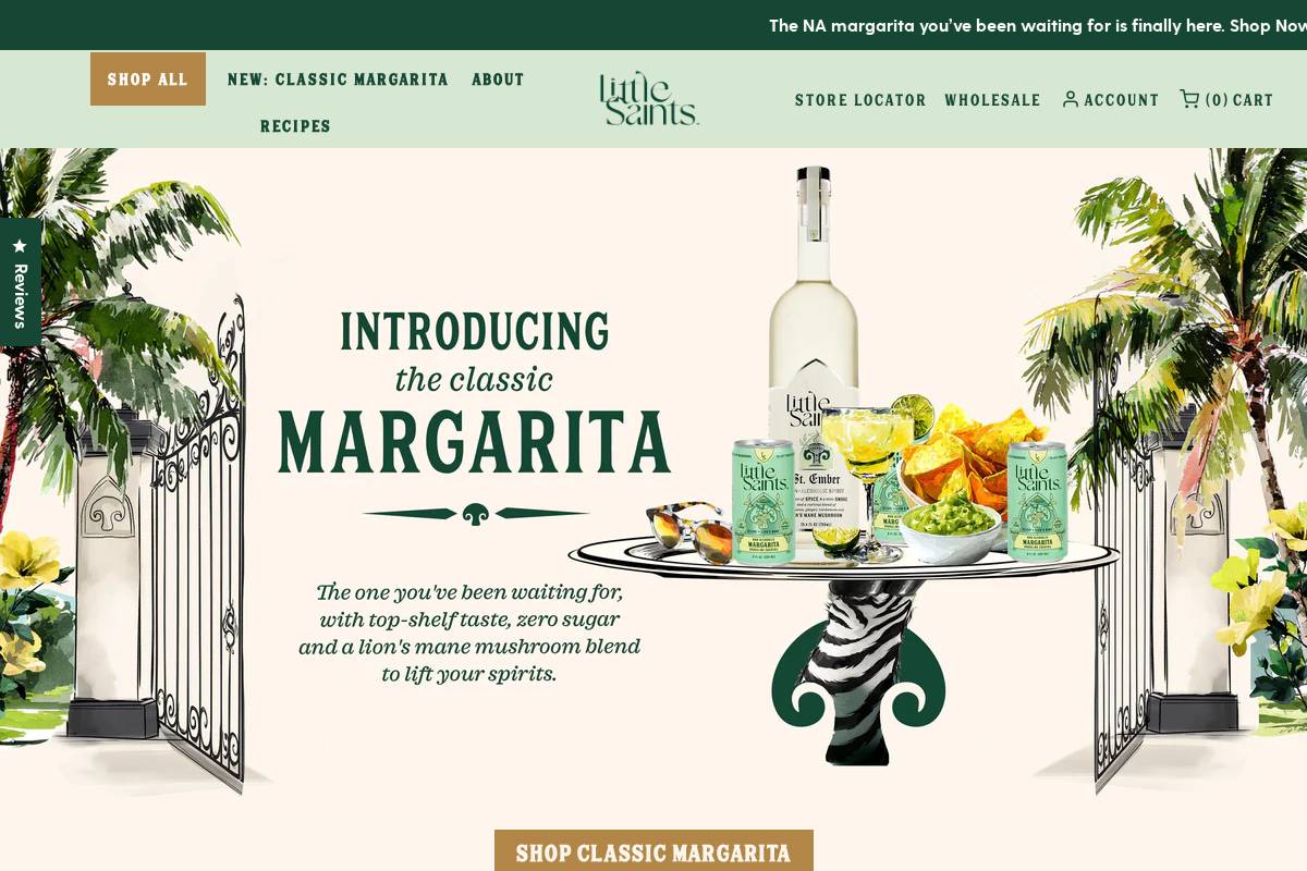 littlesaints.com homepage screenshot