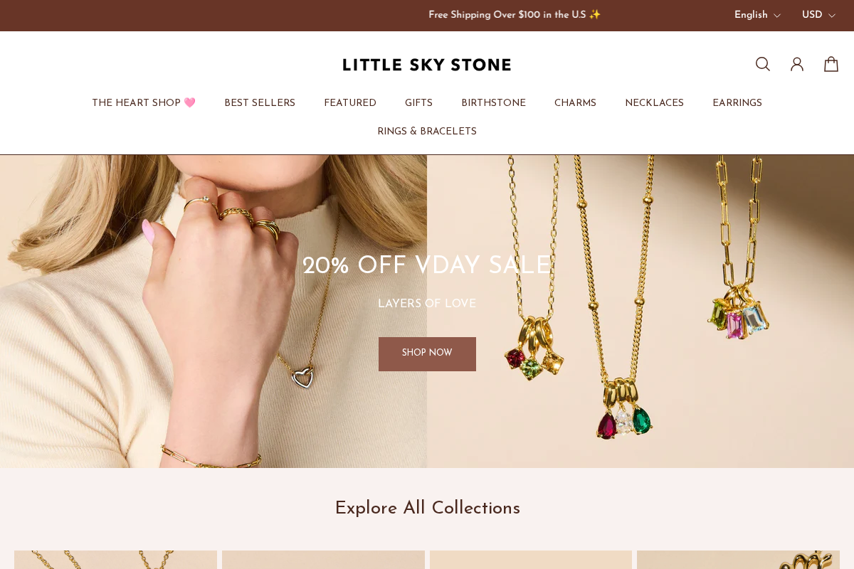 littleskystone.com homepage screenshot