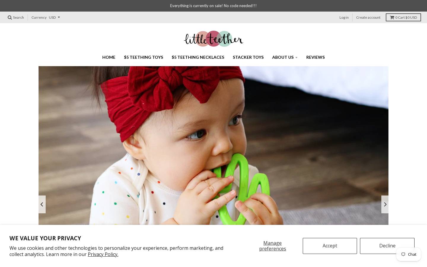 littleteether.com homepage screenshot