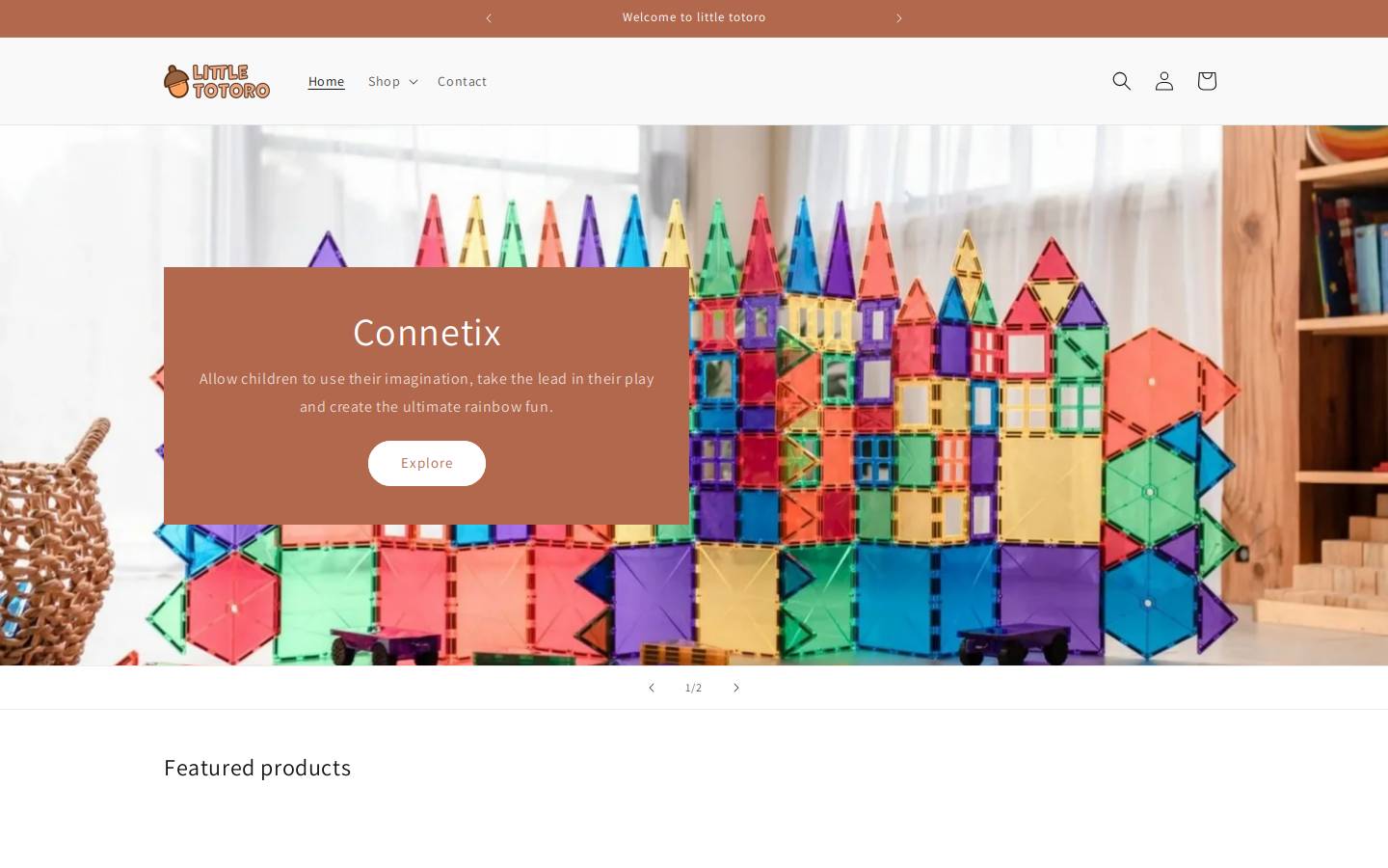 littletotoro.shop homepage screenshot