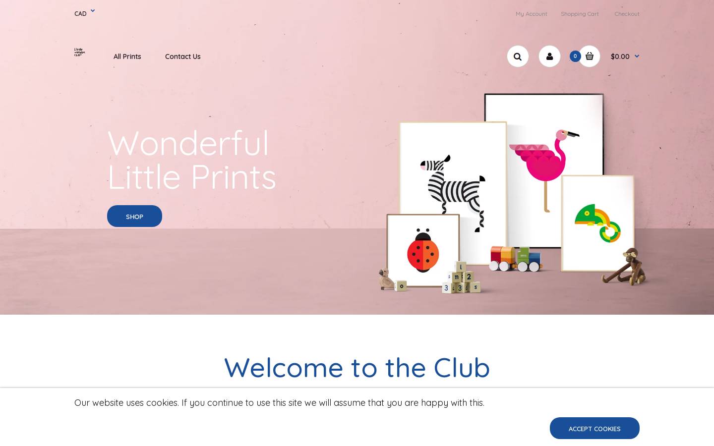 littlewonderclub.com homepage screenshot
