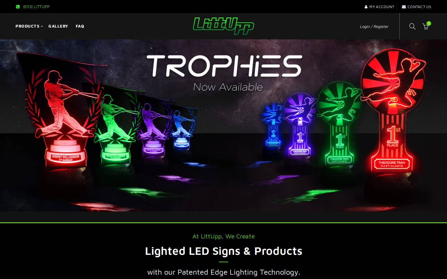 littupp.com homepage screenshot