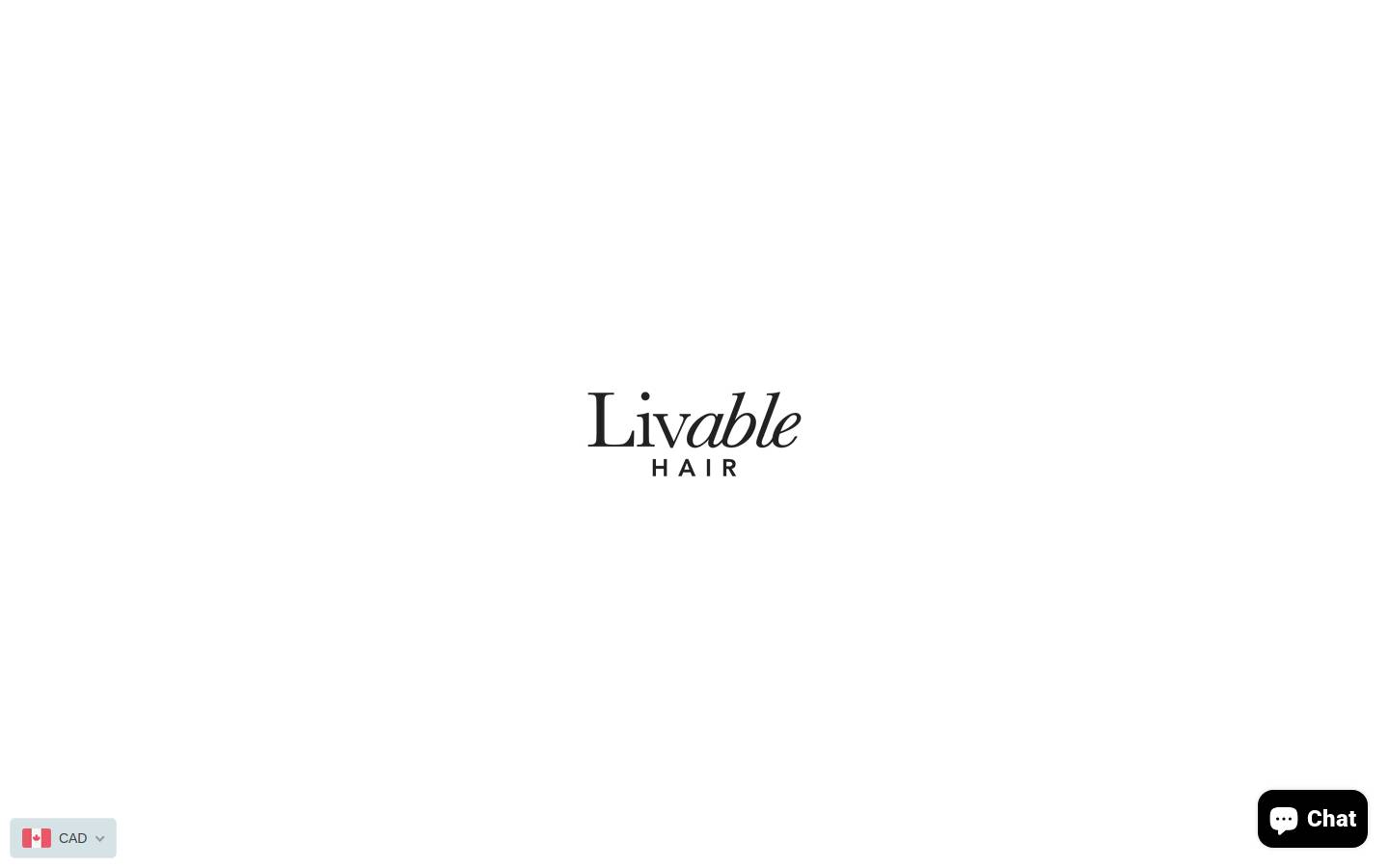 livablehair.com homepage screenshot
