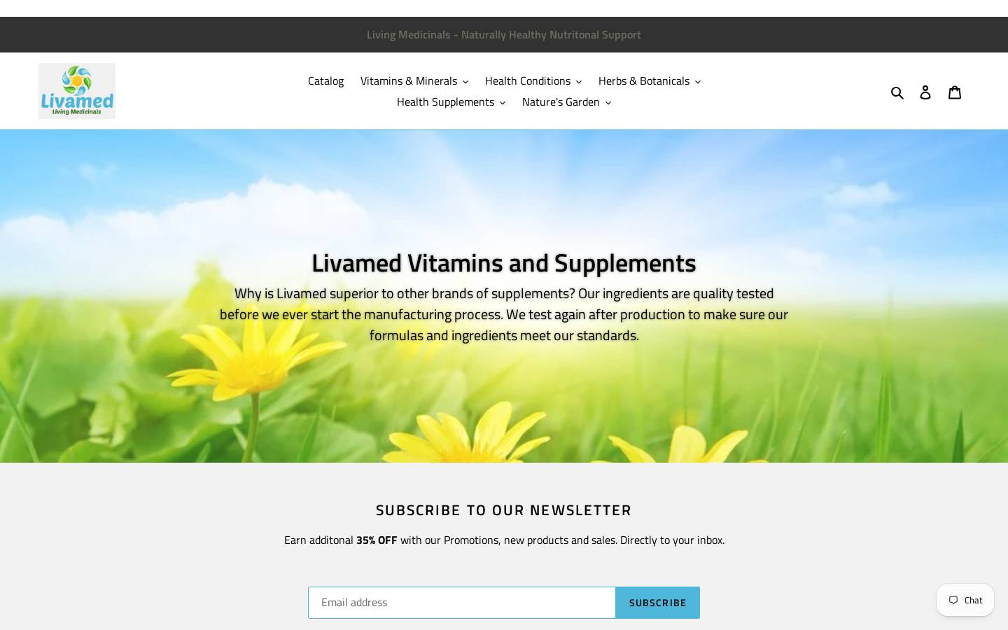 livamed.com homepage screenshot