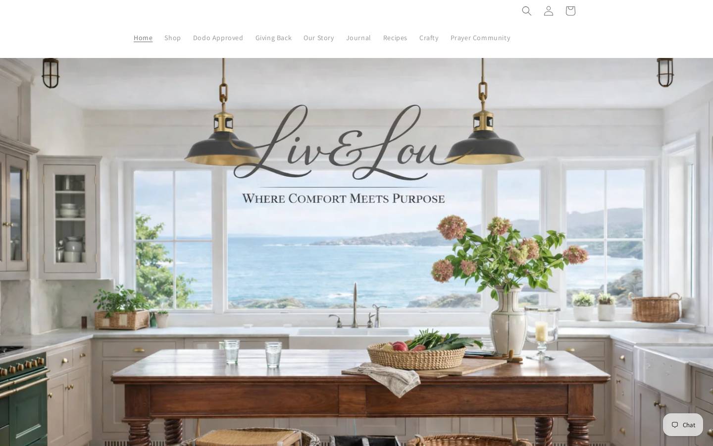livandlou.com homepage screenshot