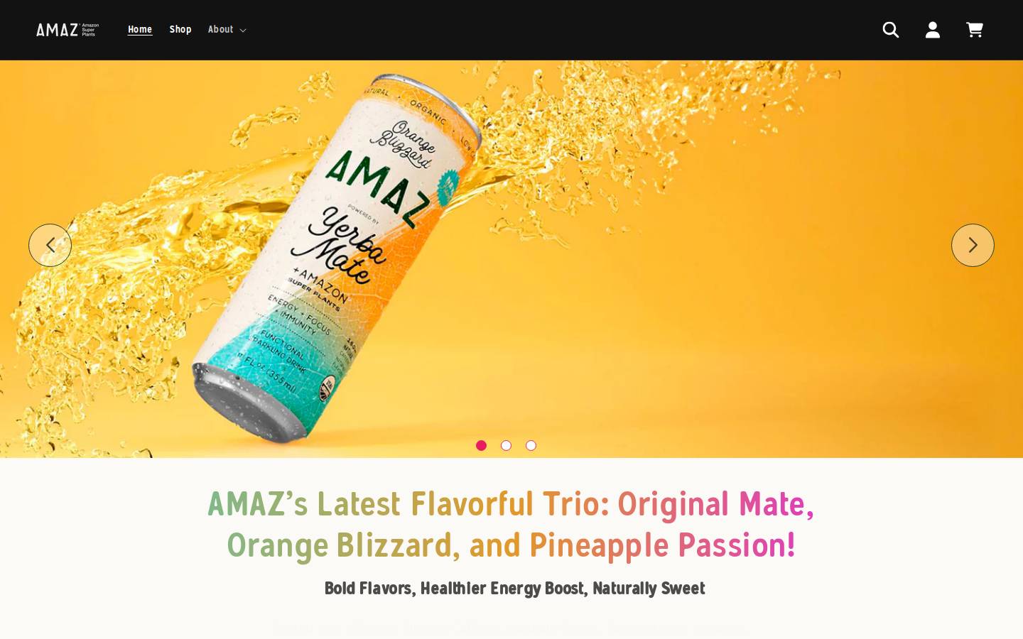 liveamaz.com homepage screenshot