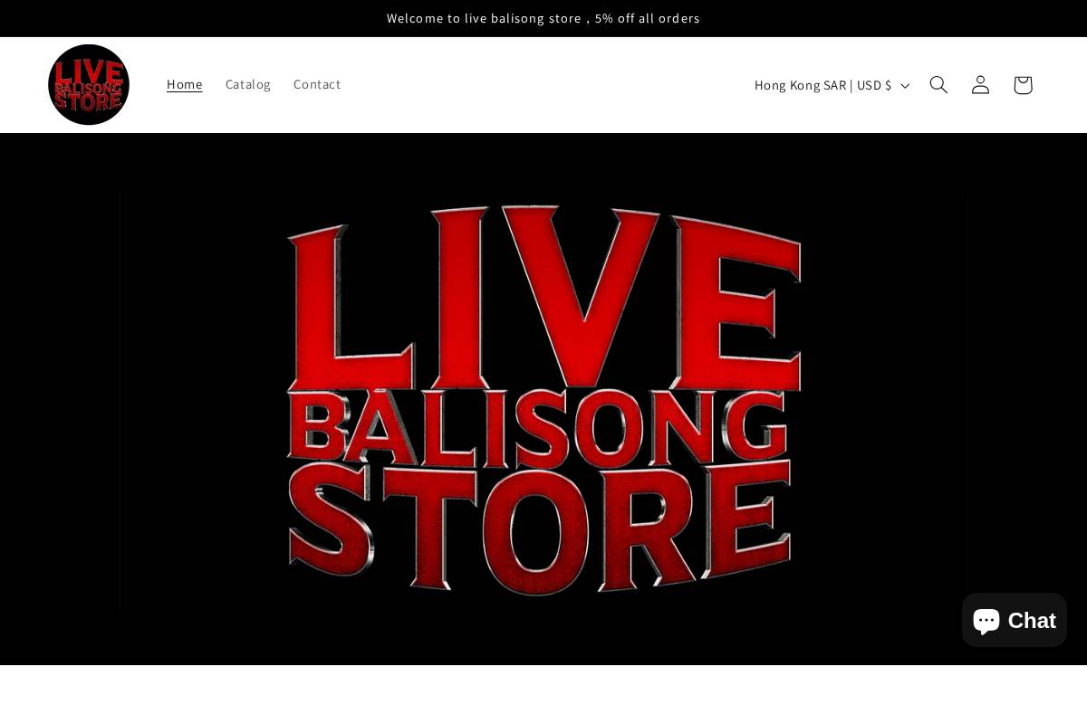 livebalisong.com homepage screenshot