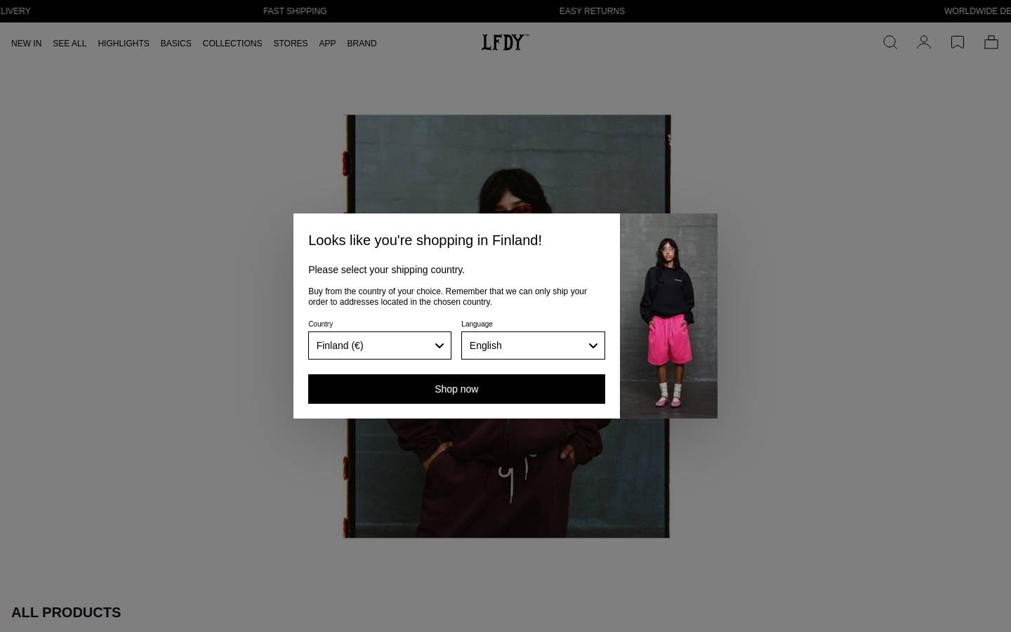 livefastdieyoung.com homepage screenshot