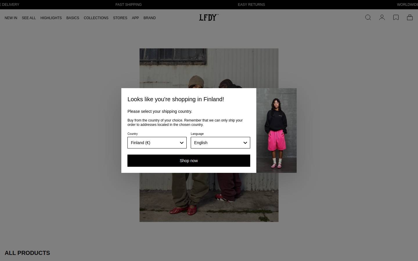 livefastdieyoung.com homepage screenshot