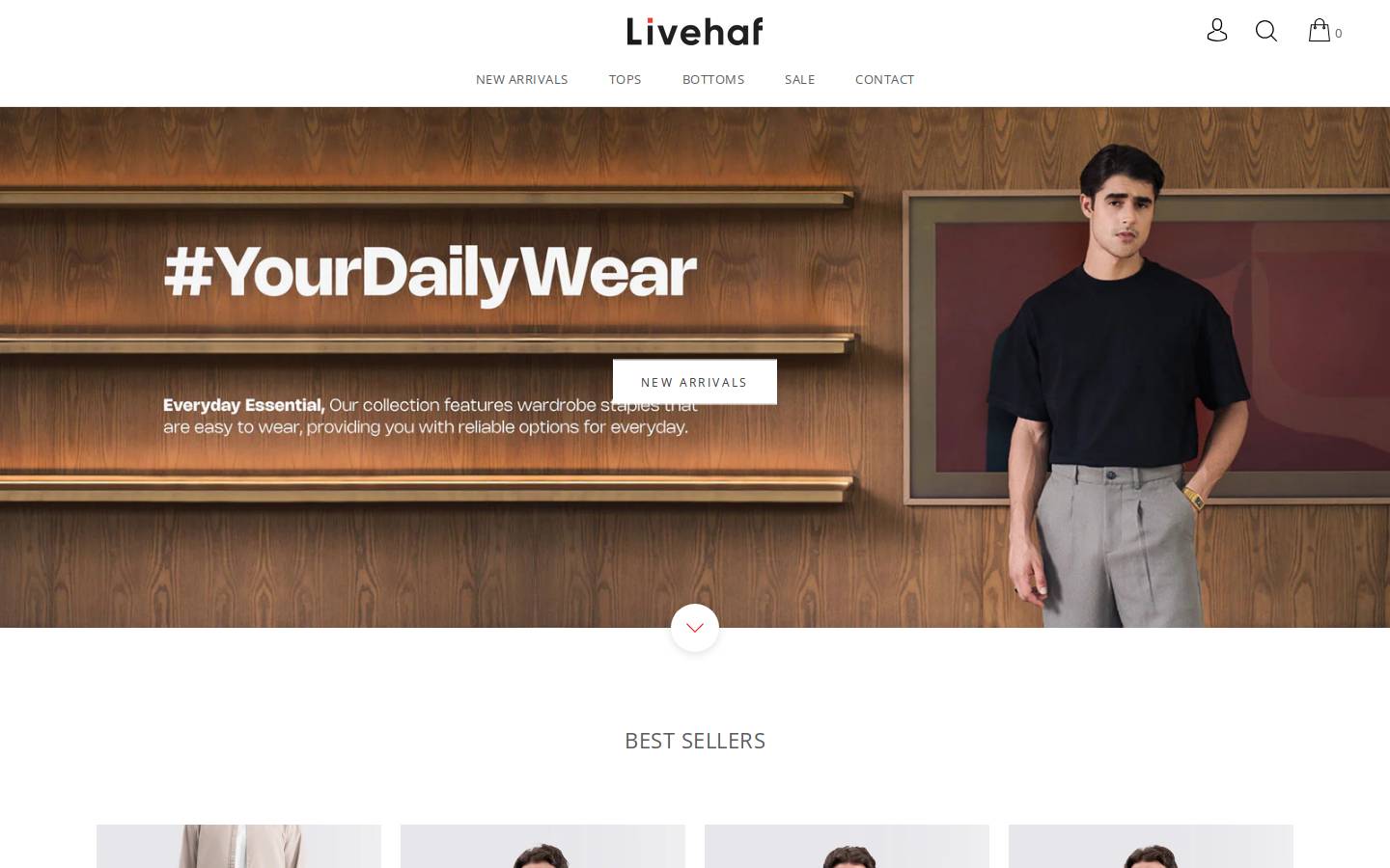 livehaf.com homepage screenshot