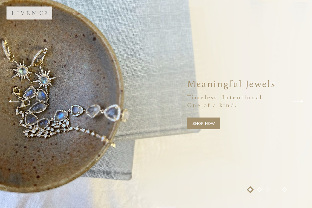 Liven Company homepage screenshot