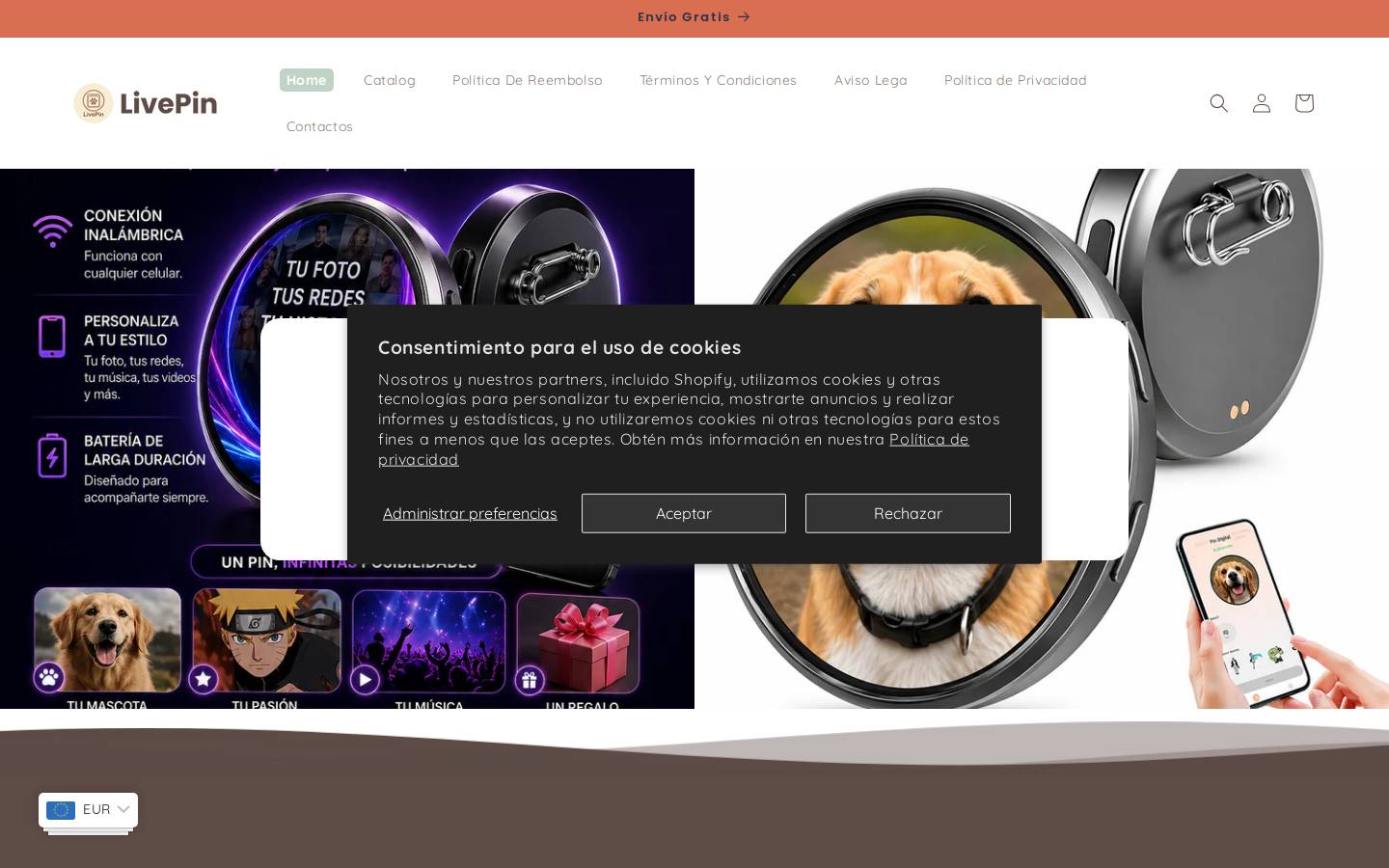 livepin.live homepage screenshot