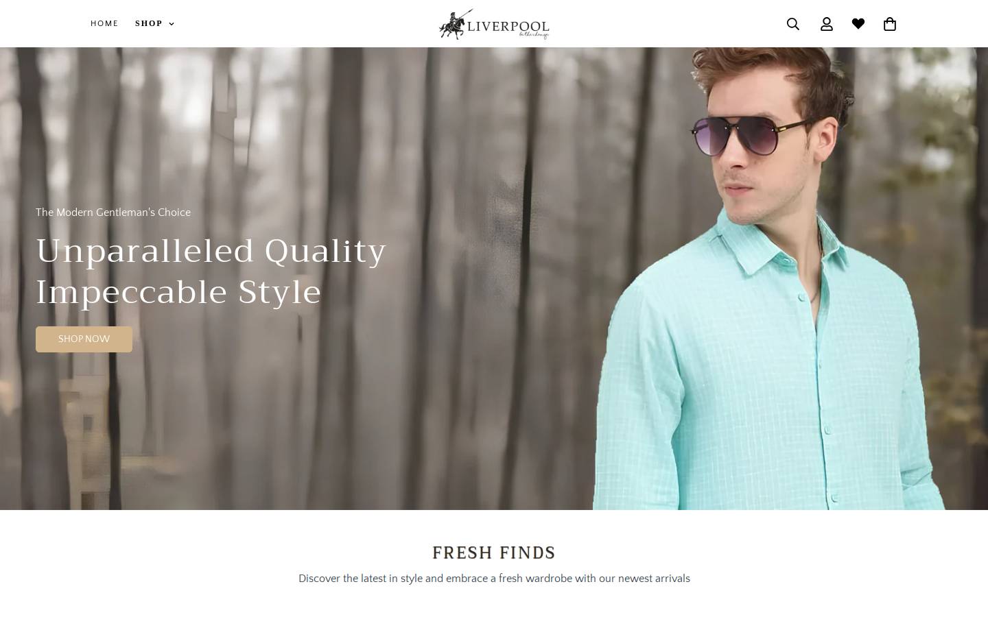 liverpool.co.in homepage screenshot