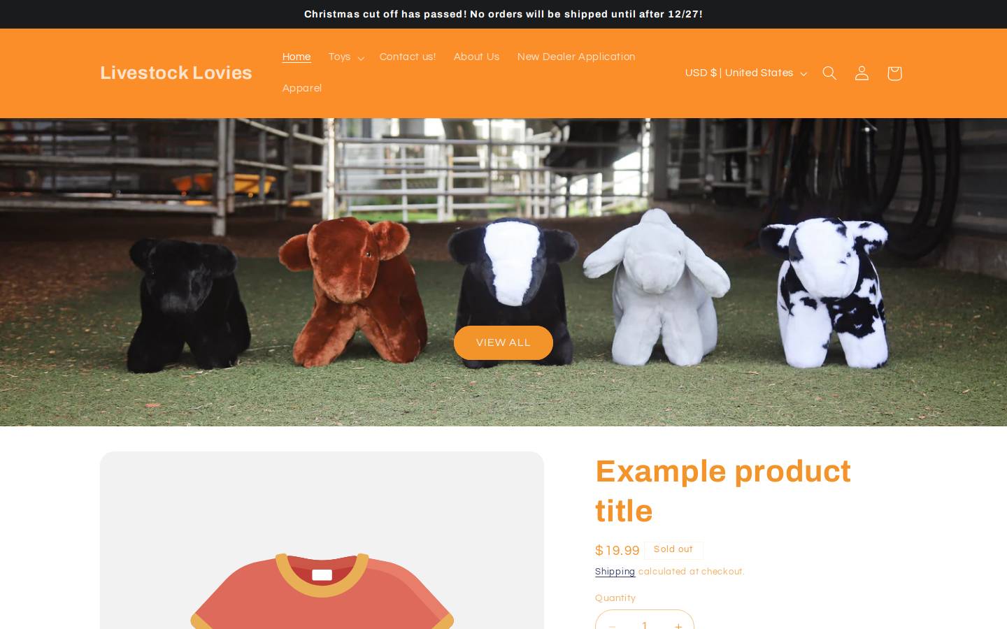 livestocklovies.com homepage screenshot