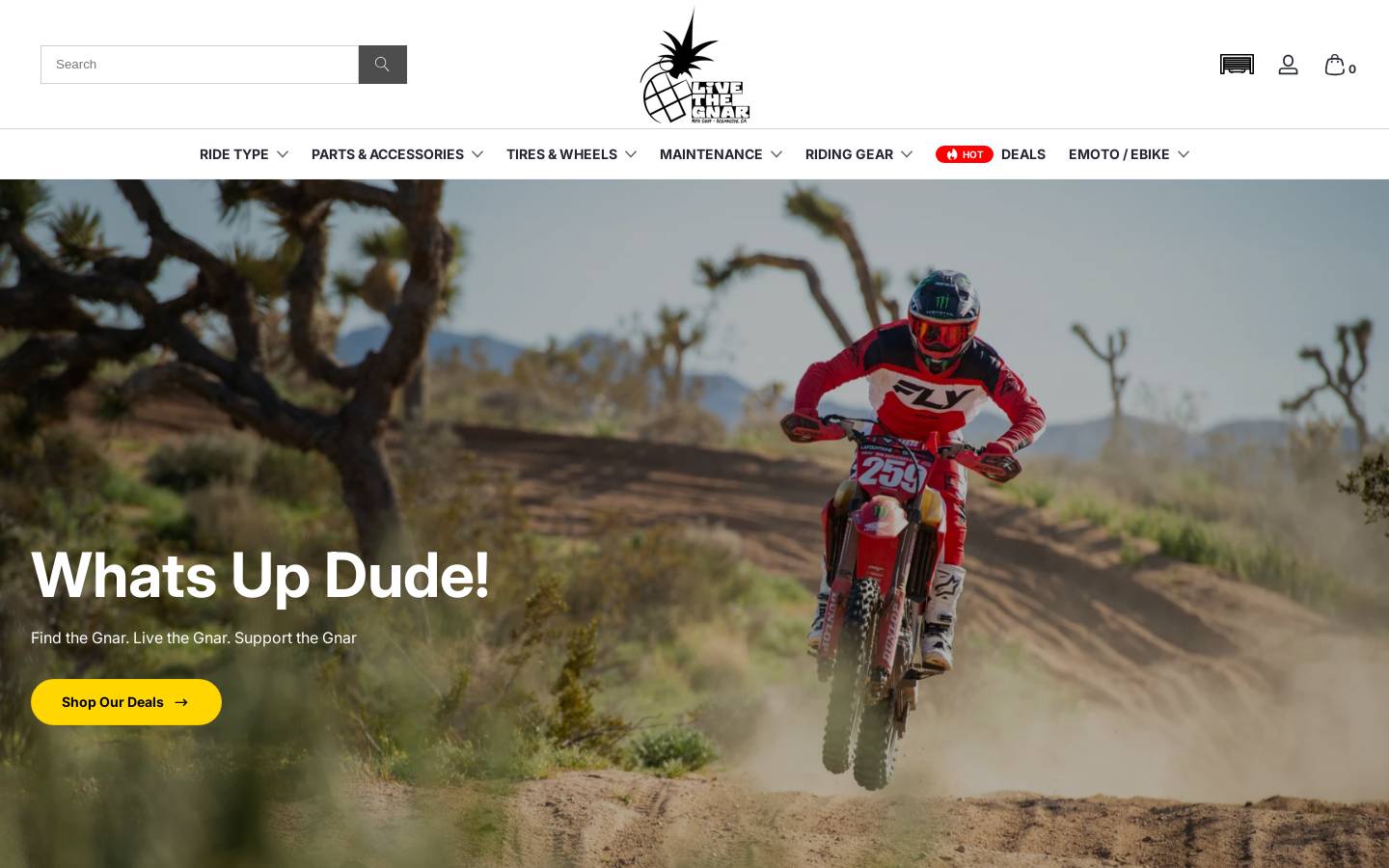 livethegnar.com homepage screenshot