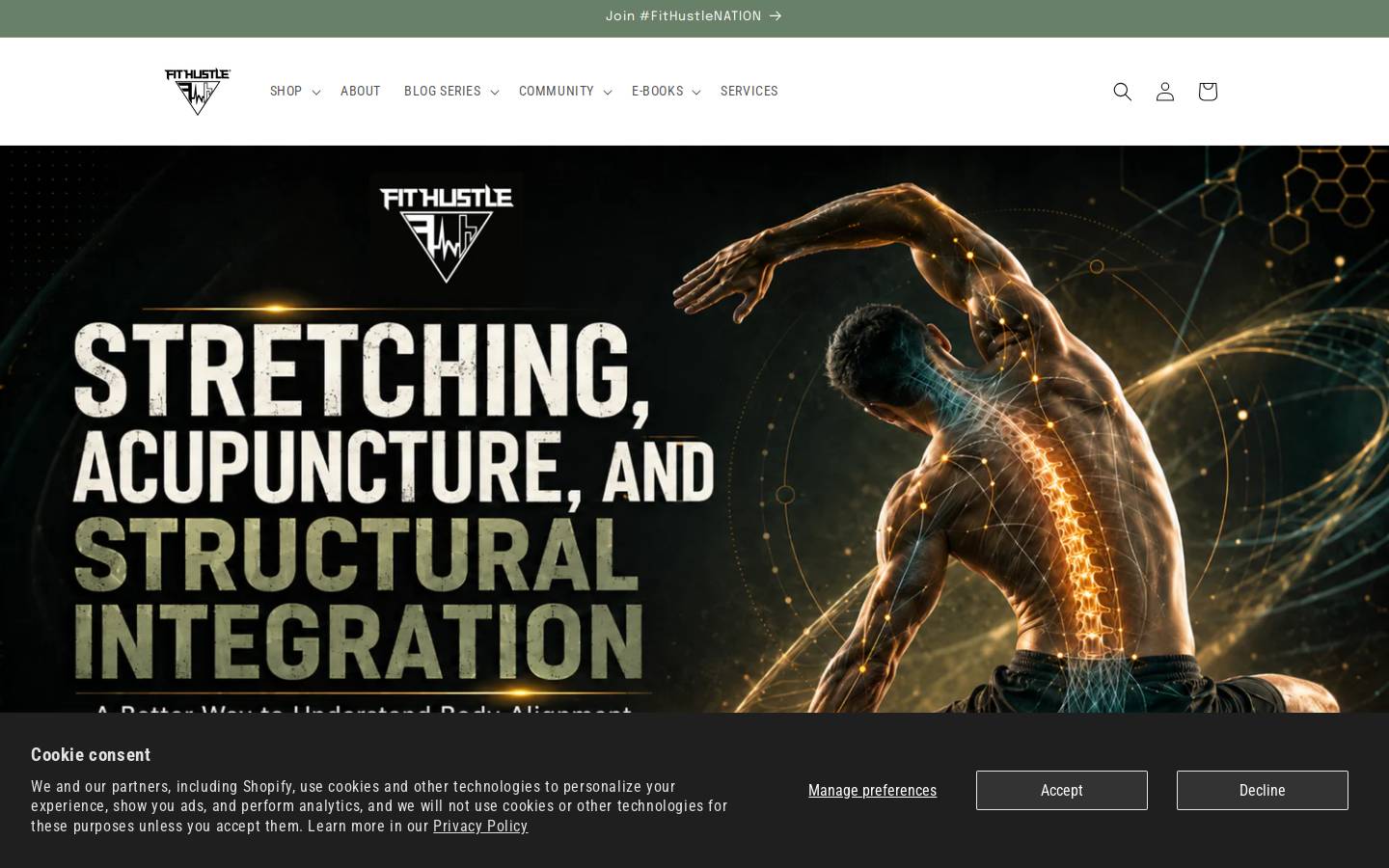 livethehustletraining.com homepage screenshot