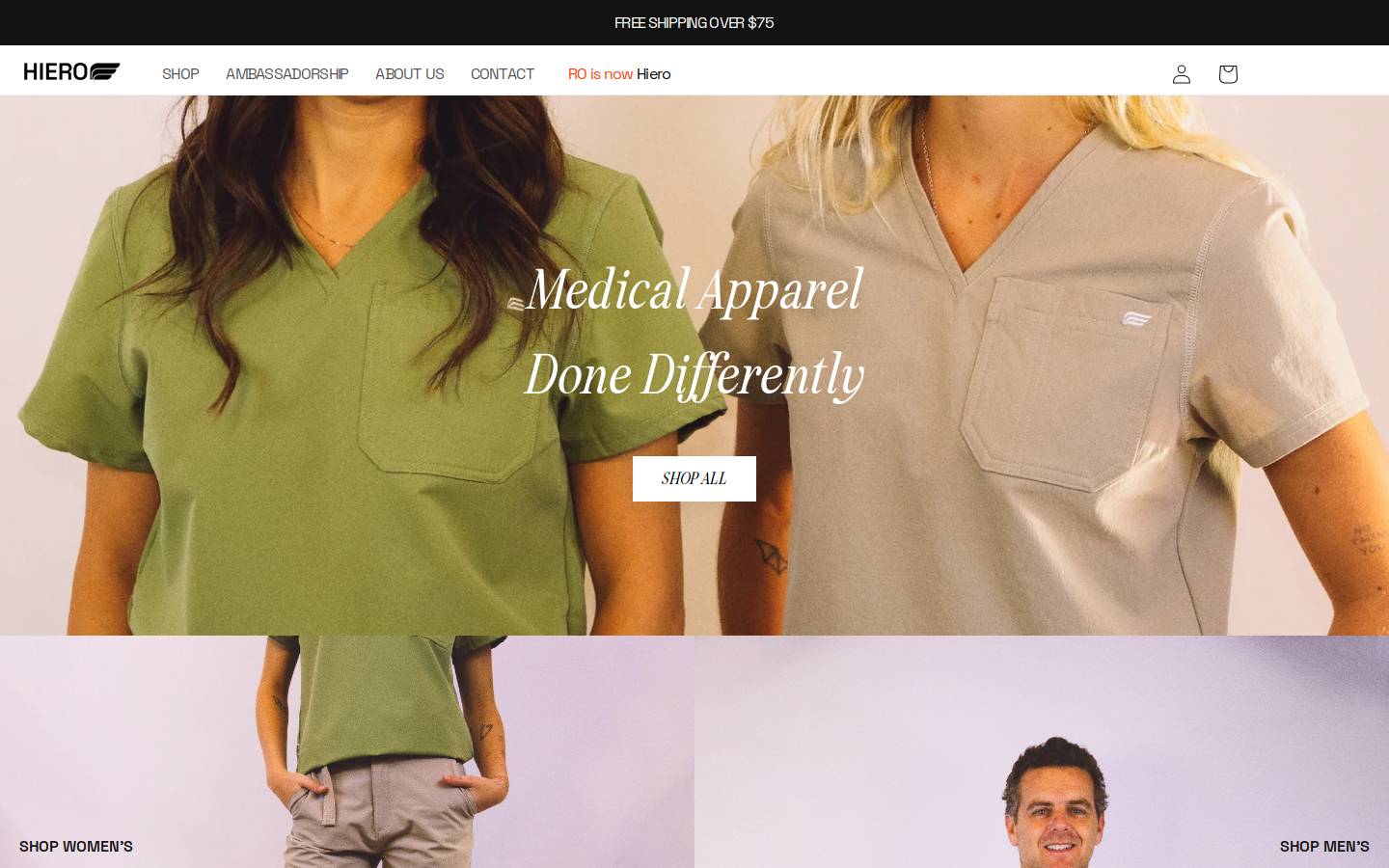 livethero.com homepage screenshot