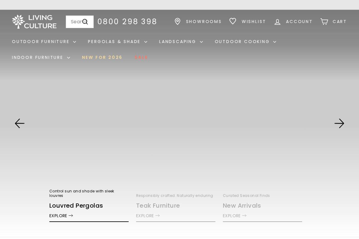 Living Culture homepage screenshot