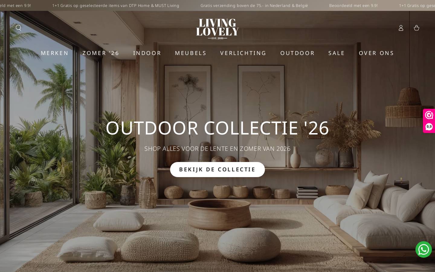 livinglovely.de homepage screenshot