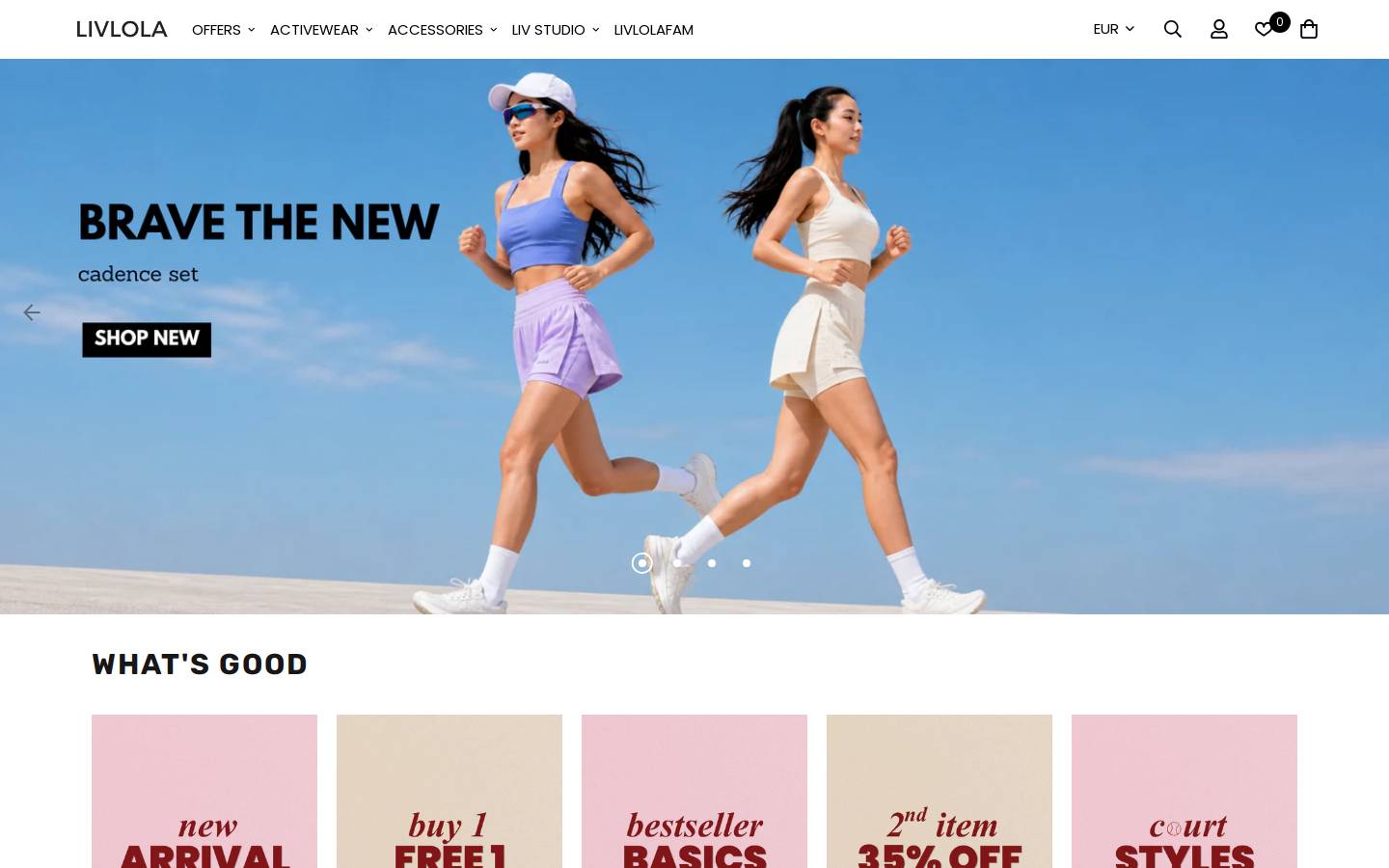 livlola.com homepage screenshot