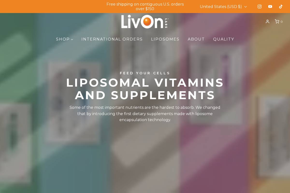 livonlabs.com homepage screenshot