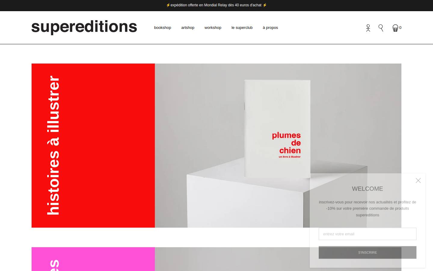 livreaillustrer.fr homepage screenshot