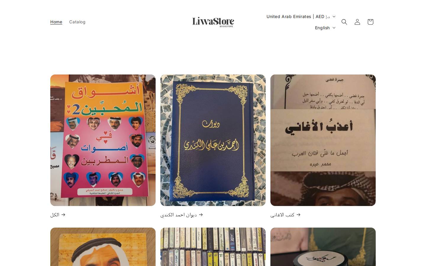 liwa.store homepage screenshot