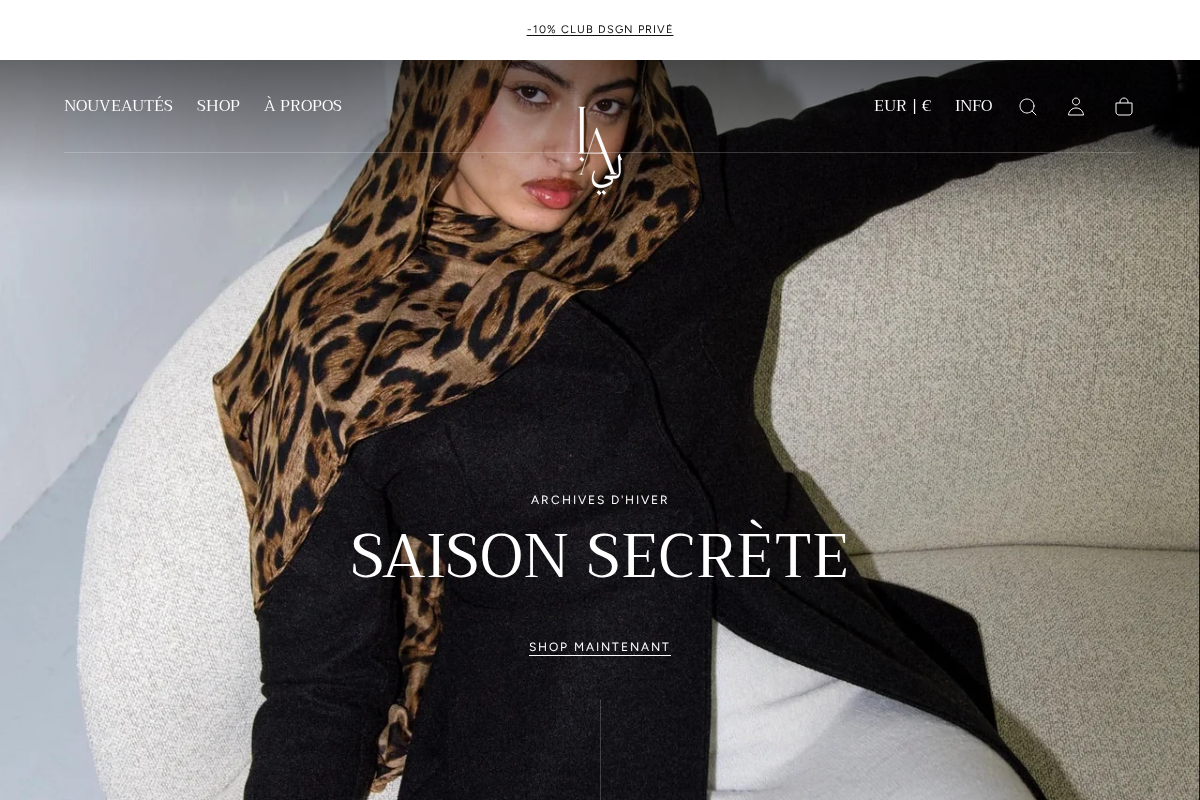 Liyadesigner homepage screenshot