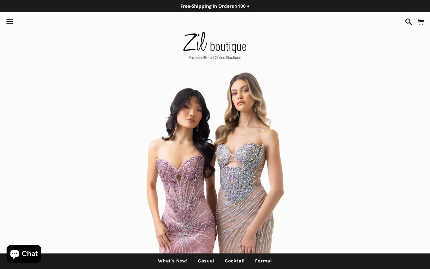 lizcharleen.com homepage screenshot