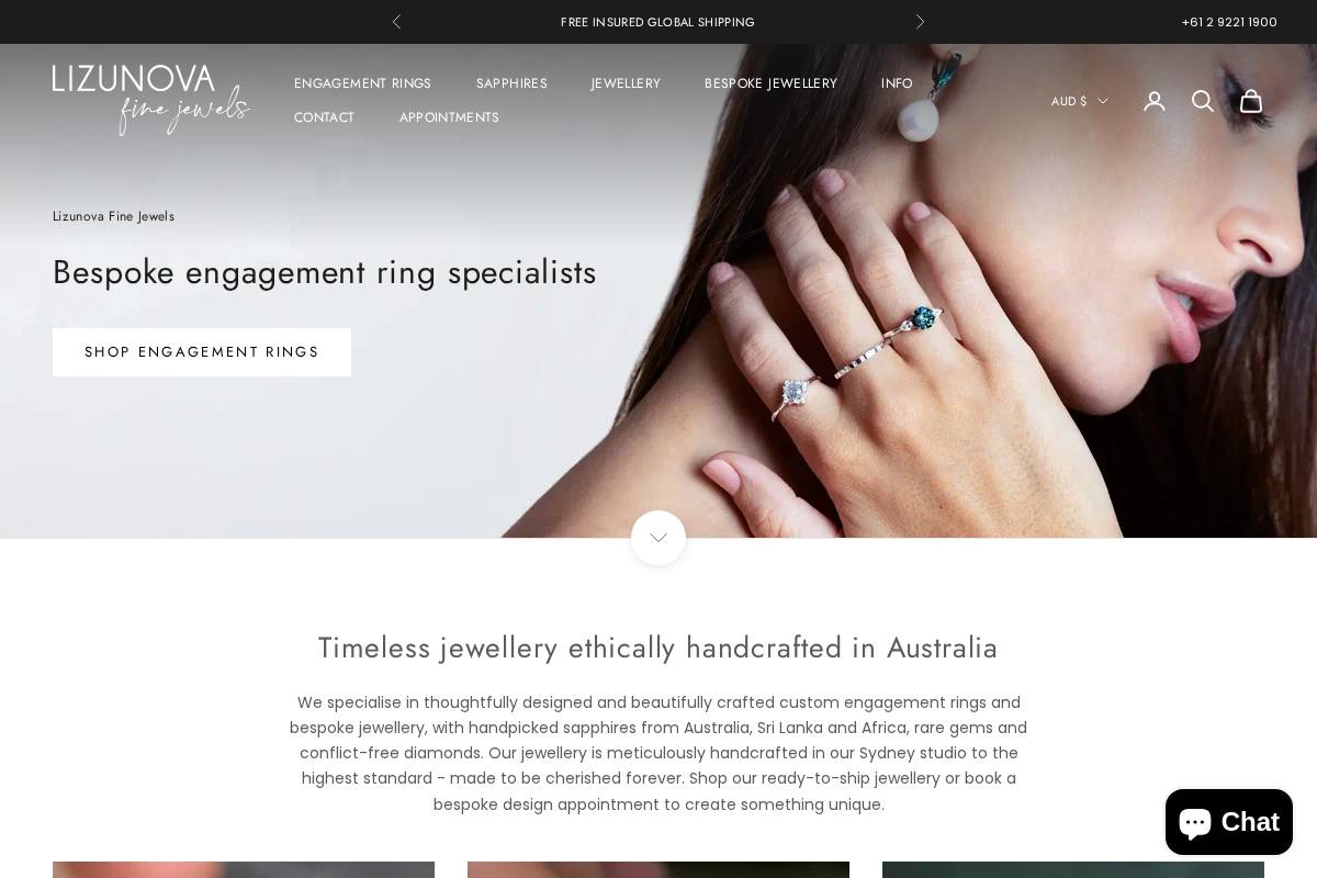 lizunova.com homepage screenshot