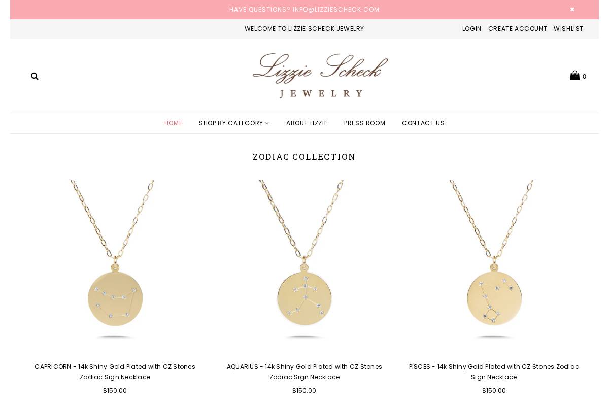 lizziescheck.com homepage screenshot