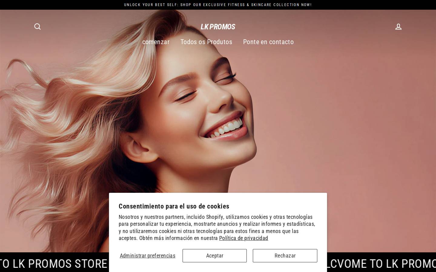 lkpromo.com homepage screenshot
