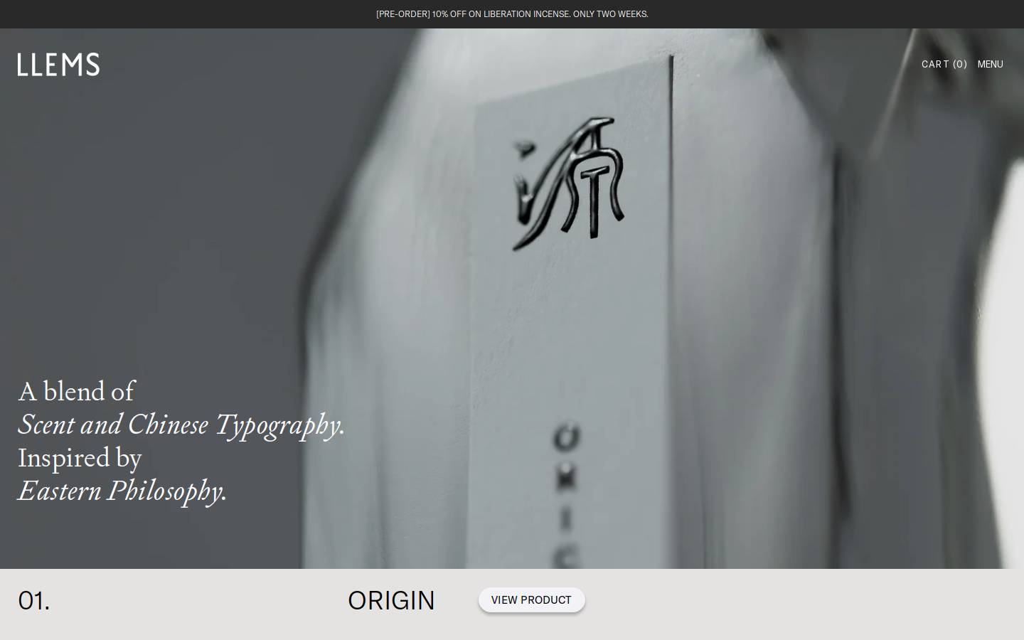 llemsofficial.com homepage screenshot