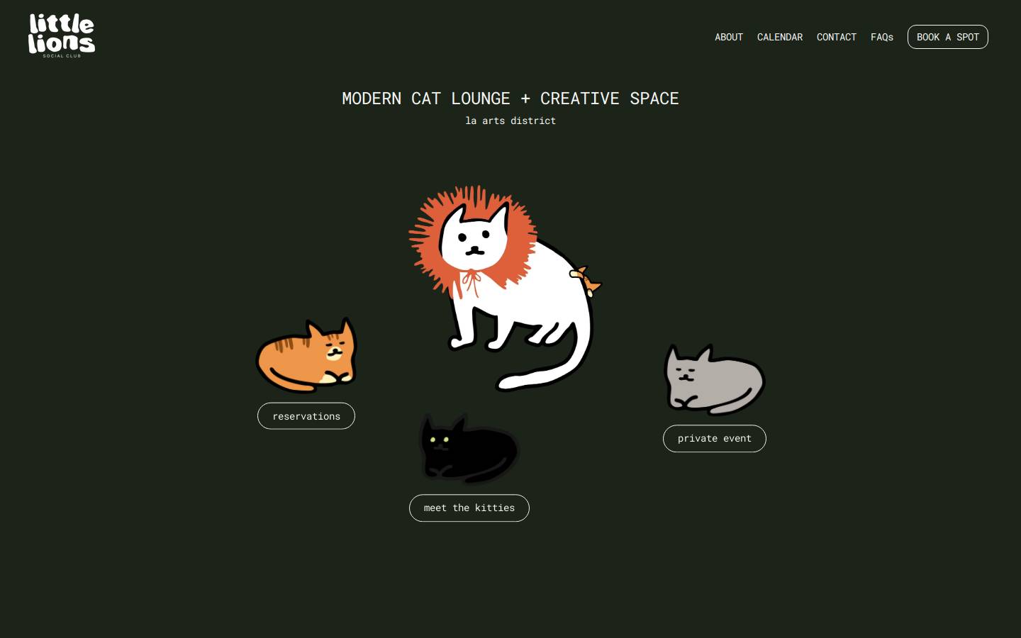 llsc.club homepage screenshot