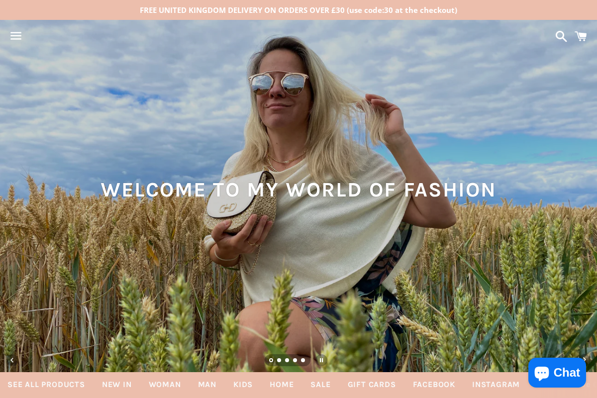 lmf-boutique.com homepage screenshot